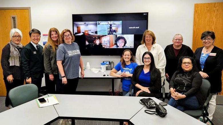 Members of the DuBois Toastmasters Club during the charter celebration meeting that took place on May 29.